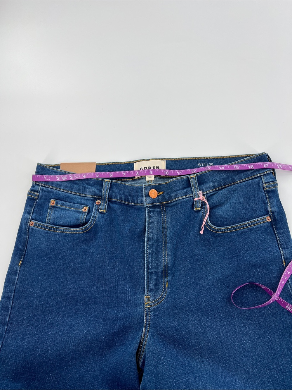 Boden Women's Cigarette Straight Leg Mid Rise‎ Jeans Staple Capsule Casual NWT - Picture 7 of 12